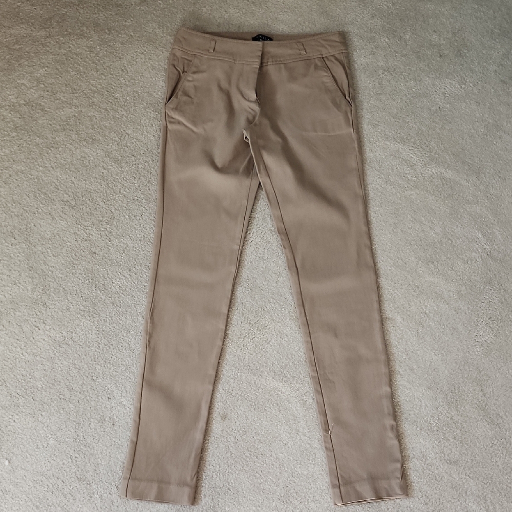 UK2LA Tan Skinny Pants